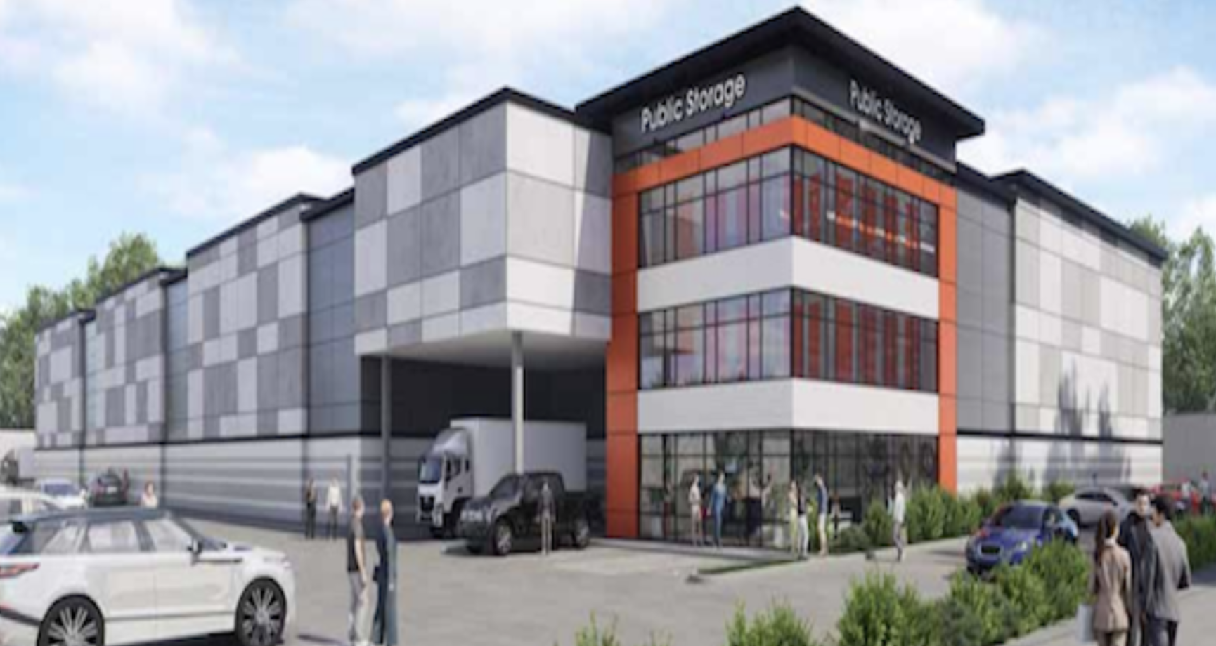 Rendering of finished build